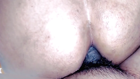 Indian babe with a fat ass and tight ass is fucked