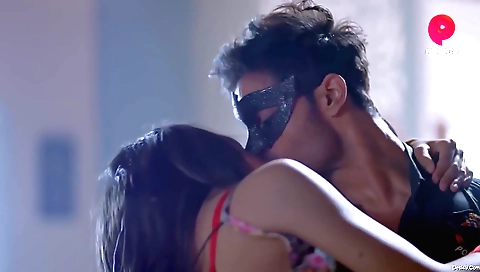 Bimbo with a pair of nice boobs is ready to please her guy