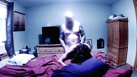 Amateur interracial webcam video with a brunette 18+