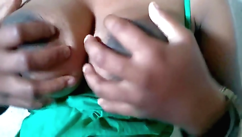 amateur brunette with big tits fucked in the bedroom