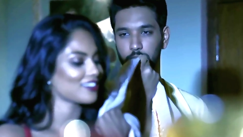 A big booty brunette with long legs gets her pussy pounded