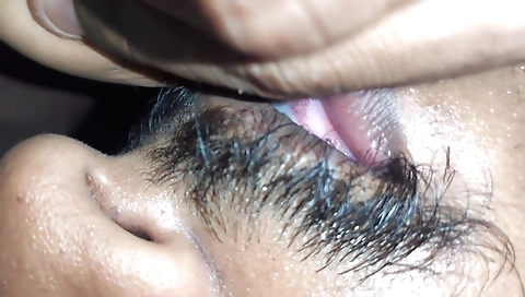 Indian wife drinking milk and making husband very horny