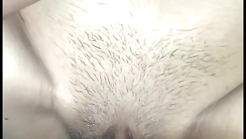 My hairy wife enjoys getting fucked in her hairy body