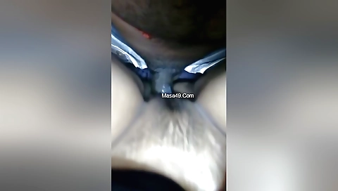 Hairy Indian girl is getting fucked from her boyfriend