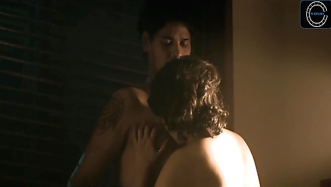 Old and young couple with a hot milf and a young dick