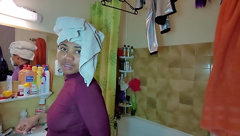 Indian brunette solo female video with big booty and tits