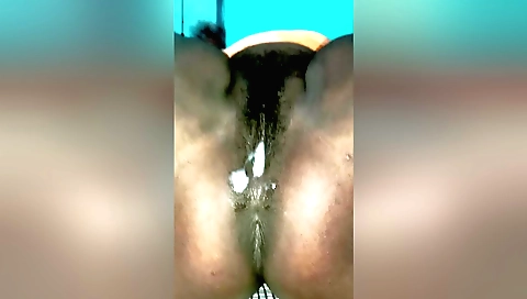 Indian girl gets creampied while on a hot jungle cave