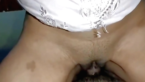 My Indian girl makes love in the amateur video with me