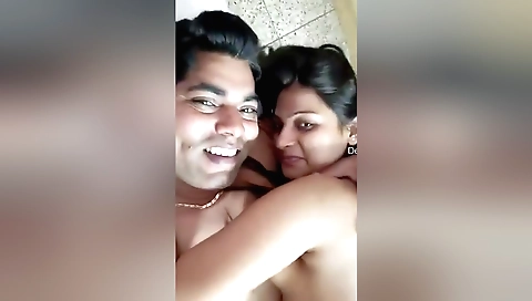 Indian girl masturbating on her bed and giving blowjob