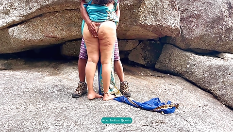 Horny indian couple enjoy fucking and sharing their asses