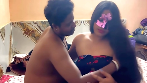 Wife's husband takes off clothes and does it with love