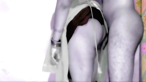 Hairy amateur girl shows a nice body on the bed in an intimate scene