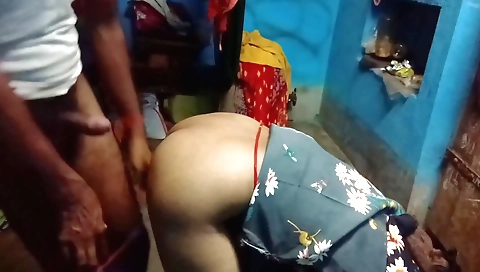 Busty woman with natural breasts gets her stepfathers cock