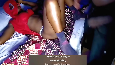 Indian slut gets a hard fuck in her ass from a stepson