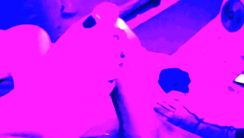 Busty redhead gets her feet fucked in front of webcam