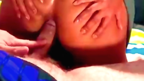 Bhabhi plays with her ass and her dick in this video