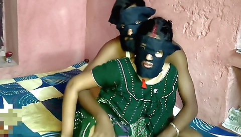 Indian woman and her husband have a great sex in bhabhi ki thokai