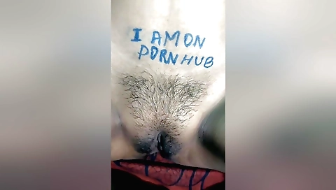 Hot client in the bathroom and her pussy is very wet