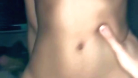 Big-titted brunette in quarantine is having fun with her own body