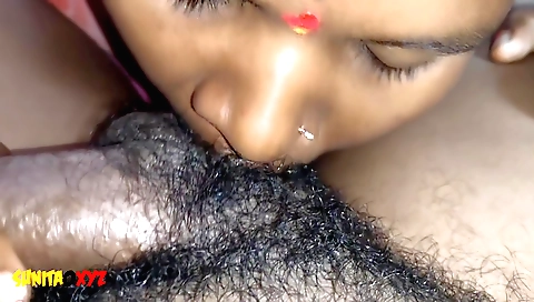 Sexy brunette 18+ show her pussy being licked by hubby