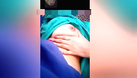 Busty amateur teen sucks and fucks her cock in bed