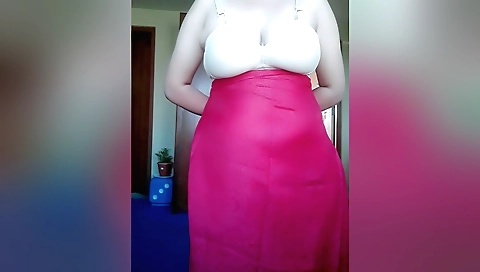 I showed myself in a sexy sexy solo video here and there