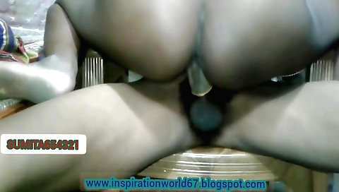 Indian brunette step-fans in hardcore sex on webcam