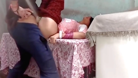 New Indian Fantastic Wife Fucking Doggy Style In Room Hindi Audio