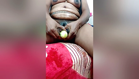 Indian girl plays with her body in a doll pose and then