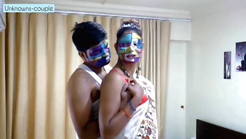 Indian girl with a nice ass gets fucked hard in the bedroom