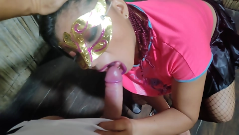 My amateur brunette teen porn video with a hot stepmoth