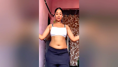 My sweet stepdaughter is wet and hot when she is with me