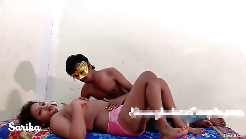 Amateur handjob for me by my horny hubby on web cam