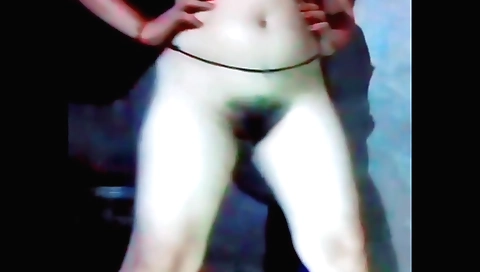 Hairy Indian brunette shows her hairy pussy in a solo video