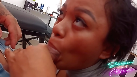 Amateur brunette webcam with me and my stepsister 2017