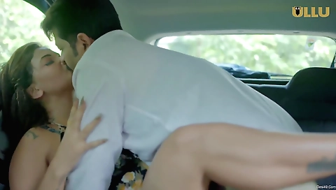 Busty big-titted mature lady gets fucked by a guy on her ass