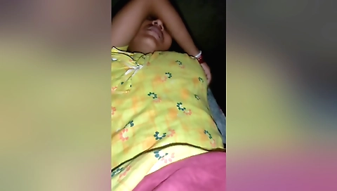 Hairy Indian girl in a hot porn scene on a video clip